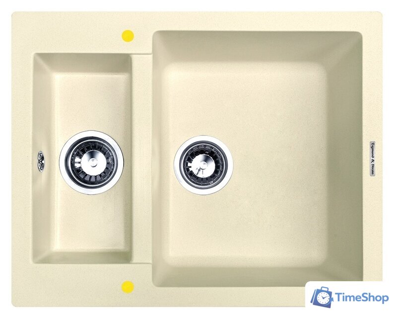 Кухонная мойка Zigmund & Shtain Rechteck 600.2 (молодое шампанское) - Изображение №1 — Интернет-магазин Time-Shop