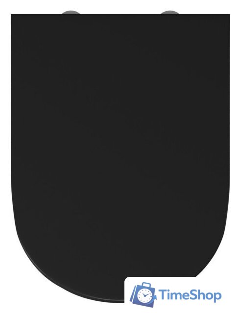 Унитаз подвесной D&K Venice DT1026025 (черный, сиденье микролифт) - Изображение №7 — Интернет-магазин Time-Shop