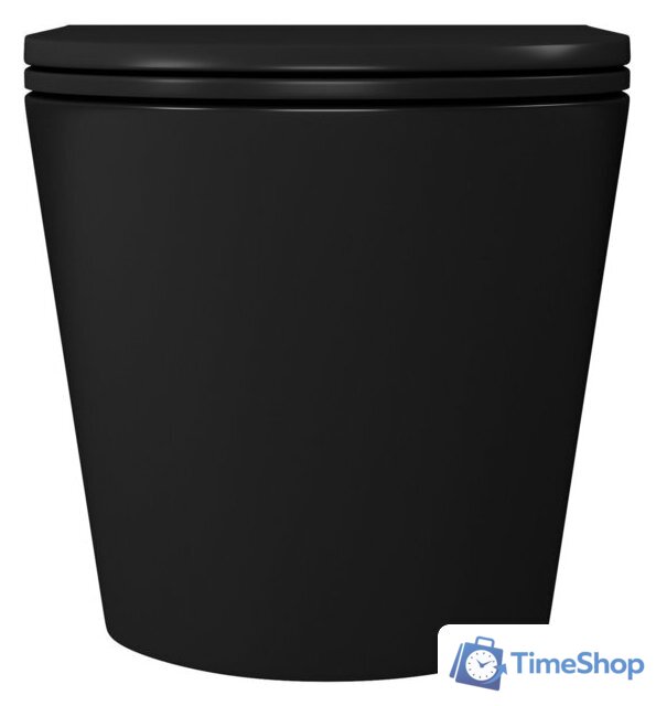 Унитаз подвесной D&K Venice DT1026025 (черный, сиденье микролифт) - Изображение №4 — Интернет-магазин Time-Shop