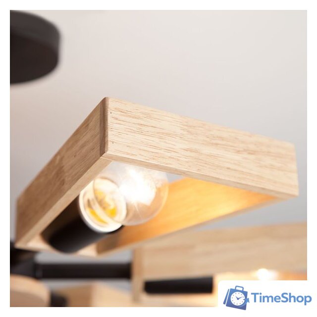 Люстра средней высоты Евросвет Klark 70056/6 (черный) - Изображение №5 — Интернет-магазин Time-Shop