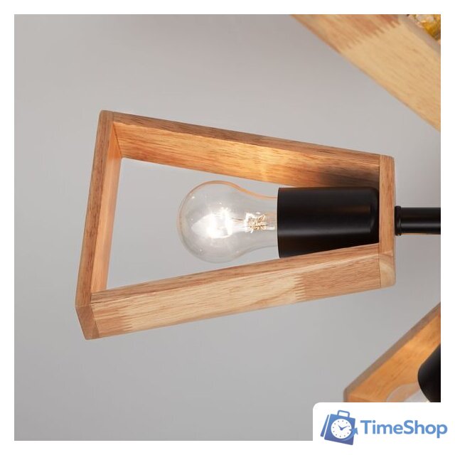 Люстра средней высоты Евросвет Klark 70056/6 (черный) - Изображение №6 — Интернет-магазин Time-Shop