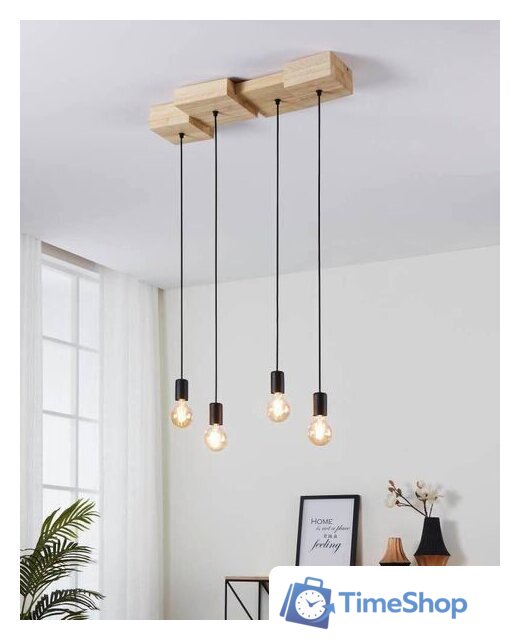 Подвесная люстра Eglo Halkin 43799 - Изображение №2 — Интернет-магазин Time-Shop