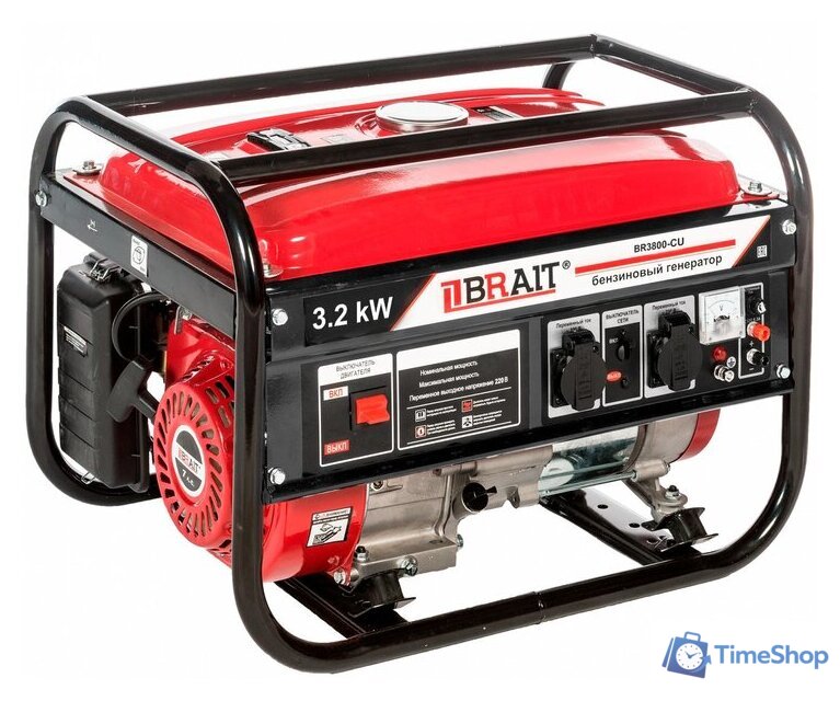 Бензиновый генератор Brait BR3800-CU - Изображение №1 — Интернет-магазин Time-Shop