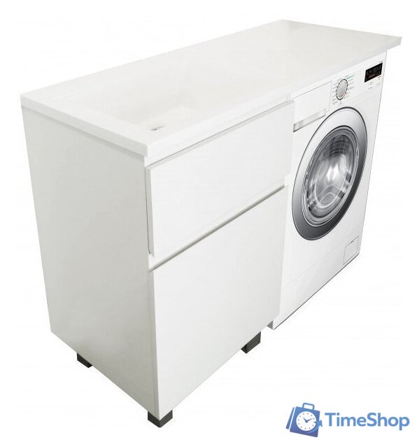  Эстет Тумба Dallas Luxe ФР-00001920 с умывальником Dallas 120 (правая) - Изображение №2 — Интернет-магазин Time-Shop