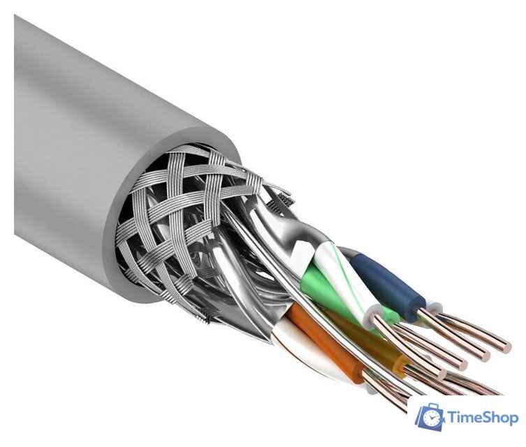 Кабель Rexant 01-0542 без разъемов (305 м, серый) - Изображение №1 — Интернет-магазин Time-Shop