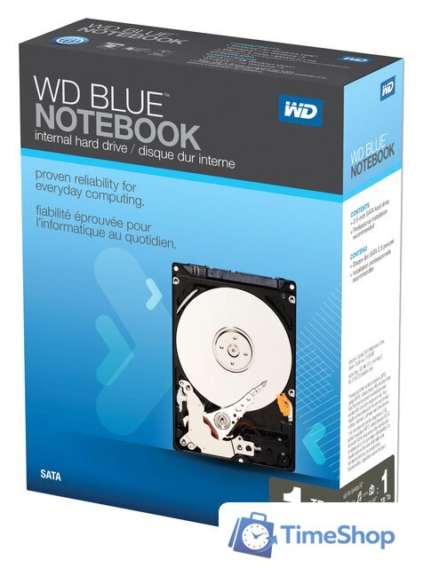 Жесткий диск WD Blue 1TB [WD10SPZX] - Изображение №5 — Интернет-магазин Time-Shop
