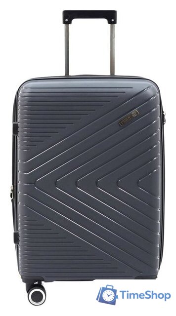 Чемодан-спиннер Pride РР-202 (M, серый) - Изображение №1 — Интернет-магазин Time-Shop