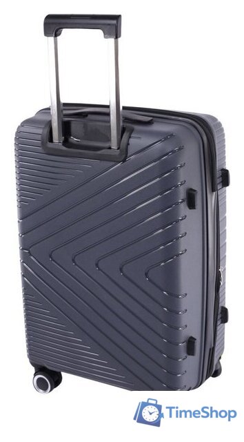 Чемодан-спиннер Pride РР-202 (M, серый) - Изображение №3 — Интернет-магазин Time-Shop