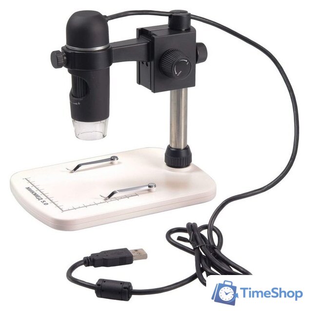 Микроскоп Микмед 5.0 Цифровой со штативом 22240 - Изображение №1 — Интернет-магазин Time-Shop