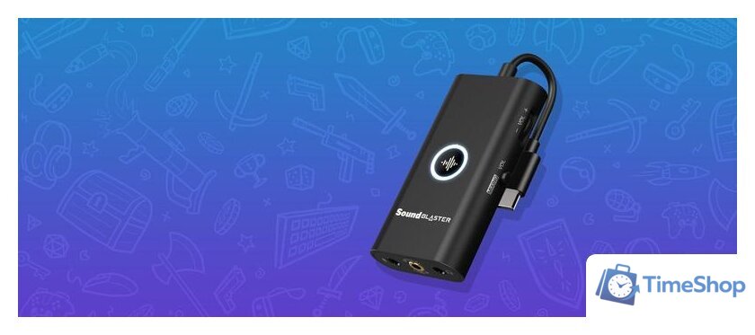 USB аудиоадаптер Creative Sound Blaster G3 - Изображение №6 — Интернет-магазин Time-Shop