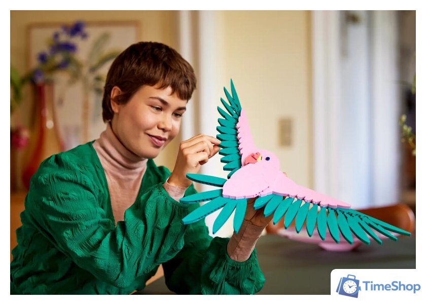 Конструктор LEGO Art 31211 Коллекция фауны - Попугаи Ара - Изображение №5 — Интернет-магазин Time-Shop