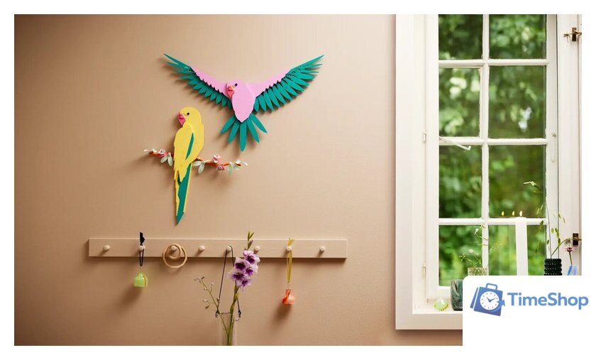 Конструктор LEGO Art 31211 Коллекция фауны - Попугаи Ара - Изображение №7 — Интернет-магазин Time-Shop