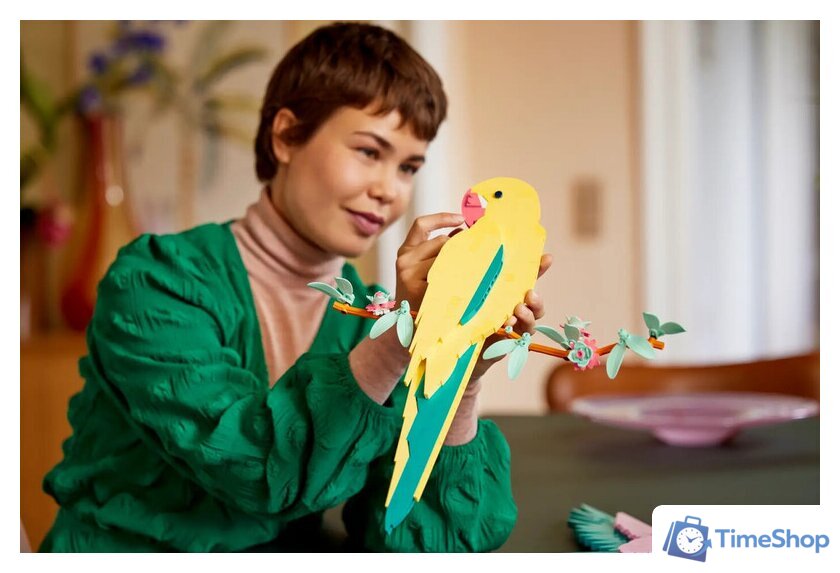 Конструктор LEGO Art 31211 Коллекция фауны - Попугаи Ара - Изображение №6 — Интернет-магазин Time-Shop