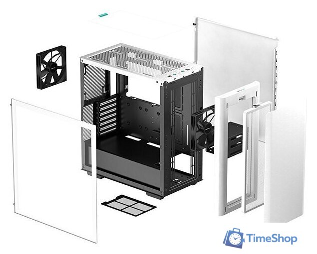 Корпус DeepCool CK500 WH - Изображение №4 — Интернет-магазин Time-Shop