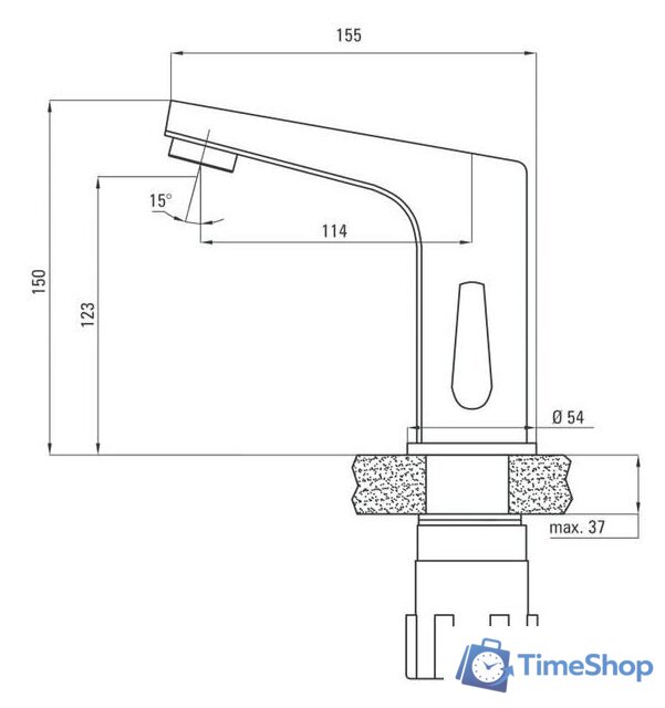 Смеситель Deante BCH 029V - Изображение №2 — Интернет-магазин Time-Shop