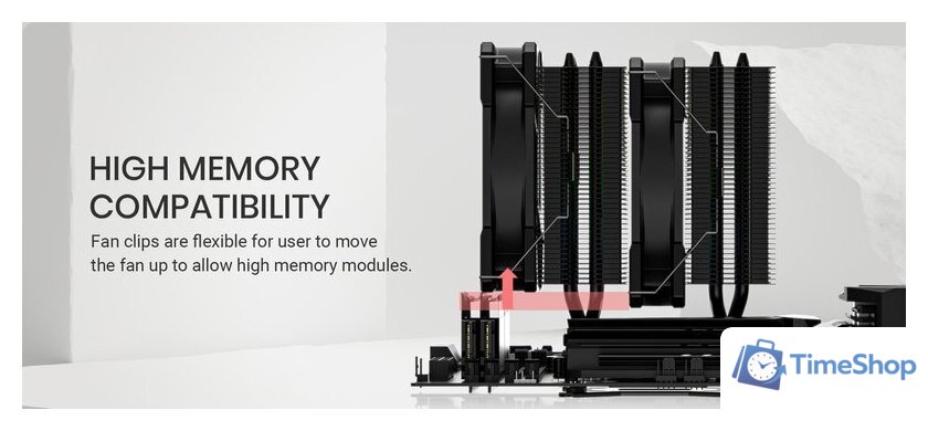 Кулер для процессора ID-Cooling SE-207-XT ARGB - Изображение №10 — Интернет-магазин Time-Shop
