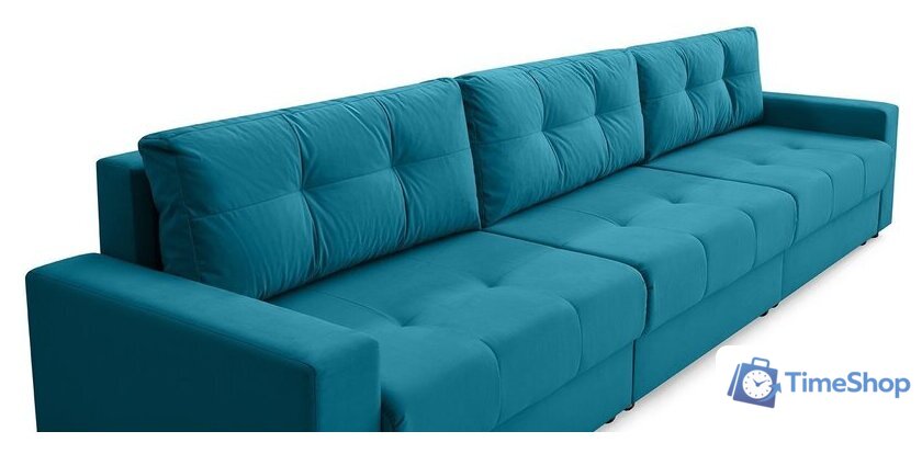 Диван Mio Tesoro Манчестер 292 1.5ек-1.5ек-1.5ек (1102 аквамарин) - Изображение №5 — Интернет-магазин Time-Shop