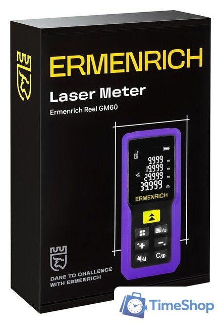 Лазерный дальномер Ermenrich Reel PRO GM60 84645 - Изображение №7 — Интернет-магазин Time-Shop
