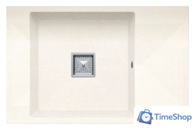 Кухонная мойка Polygran Blade 780 (белый хлопок) - Изображение №1 — Интернет-магазин Time-Shop