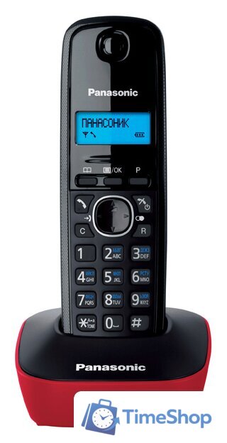 Радиотелефон Panasonic KX-TG1611RUR - Изображение №2 — Интернет-магазин Time-Shop