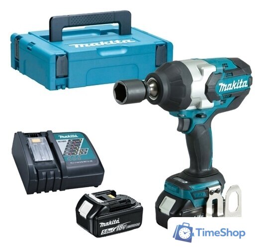 Гайковерт Makita DTW1001RTJ (с 2-мя АКБ, кейс) - Изображение №1 — Интернет-магазин Time-Shop