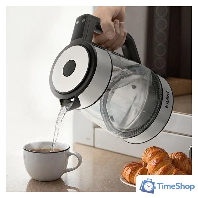 Электрический чайник Kitfort KT-6712 - Изображение №2 — Интернет-магазин Time-Shop