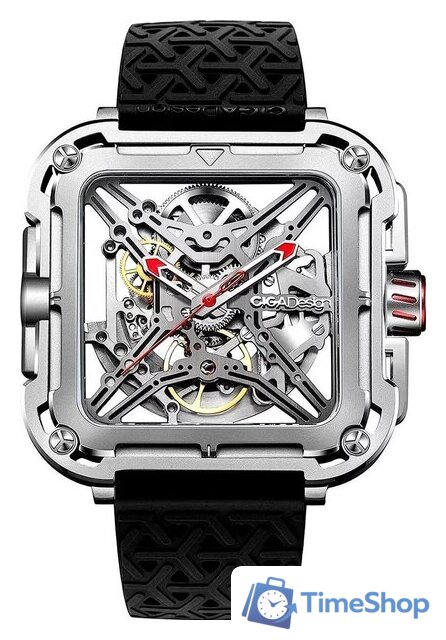 Наручные часы CIGA Design Series X Gorilla X011-SISI-W25BK - Изображение №1 — Интернет-магазин Time-Shop