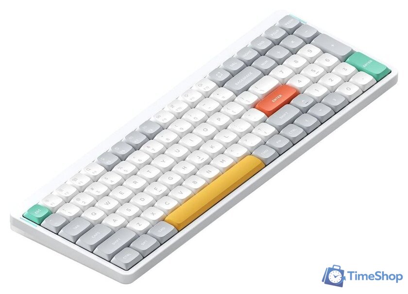 Клавиатура NuPhy Air96 V2 Ionic White (Gateron Low Profile Red 2.0, нет кириллицы) - Изображение №1 — Интернет-магазин Time-Shop
