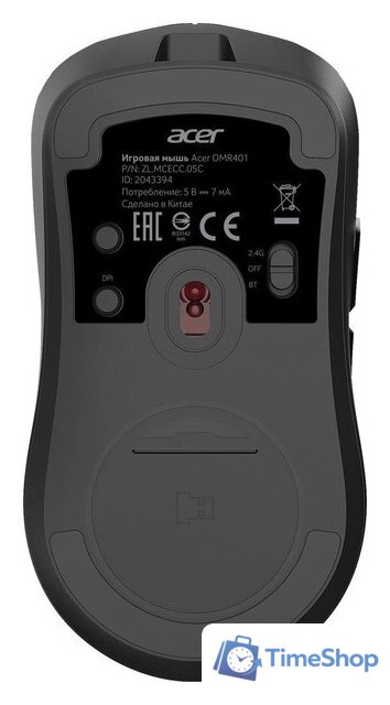 Игровая мышь Acer OMR401 (черный) - Изображение №4 — Интернет-магазин Time-Shop