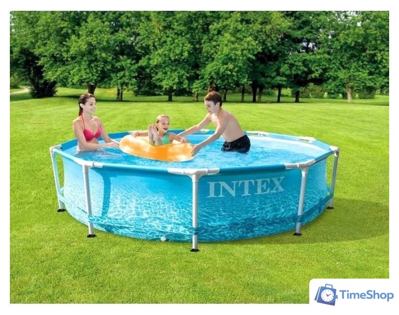Каркасный бассейн Intex Beachside 28206 (305x76) - Изображение №3 — Интернет-магазин Time-Shop