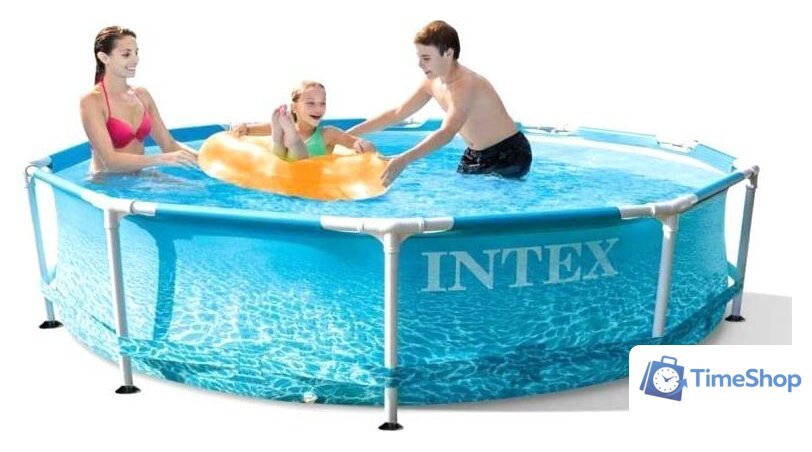 Каркасный бассейн Intex Beachside 28206 (305x76) - Изображение №2 — Интернет-магазин Time-Shop