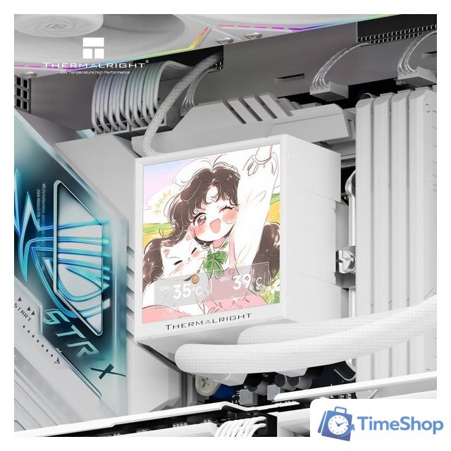 Система жидкостного охлаждения для процессора Thermalright Peerless Vision 240 ARGB (белый) - Изображение №4 — Интернет-магазин Time-Shop