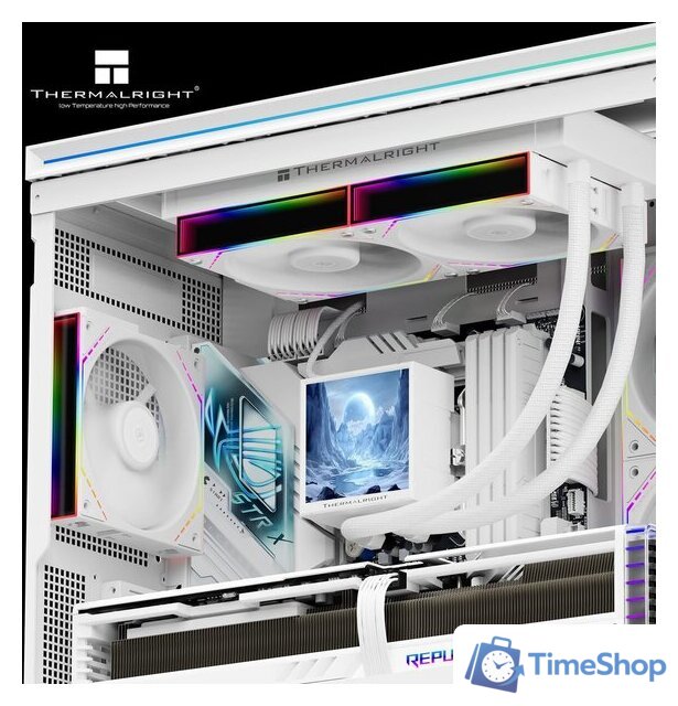 Система жидкостного охлаждения для процессора Thermalright Peerless Vision 240 ARGB (белый) - Изображение №6 — Интернет-магазин Time-Shop