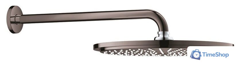 Верхний душ Grohe Rainshower Cosmopolitan 310 26066A00 (темный графит) - Изображение №1 — Интернет-магазин Time-Shop
