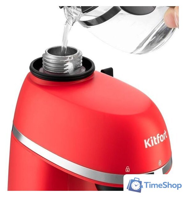 Рожковая кофеварка Kitfort KT-760-1 - Изображение №2 — Интернет-магазин Time-Shop