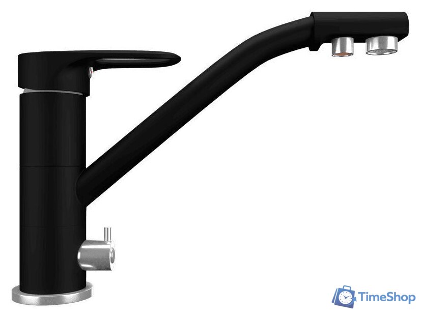 Смеситель MAUNFELD MFQT-10B (черный) - Изображение №1 — Интернет-магазин Time-Shop