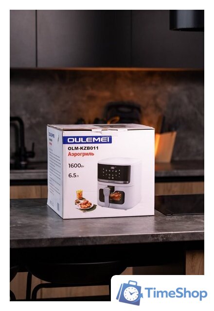 Аэрогриль (аэрофритюрница) Oulemei OLM-KZB011 - Изображение №4 — Интернет-магазин Time-Shop