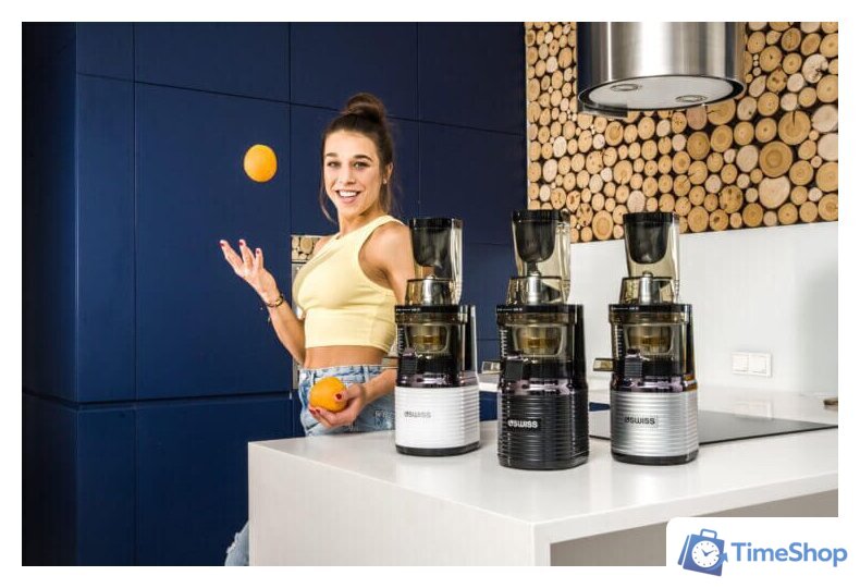 Соковыжималка 4Swiss BM202 X JJ (серебряный) - Изображение №4 — Интернет-магазин Time-Shop