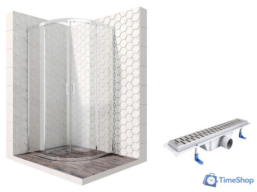 Душевой уголок Ambassador Set 14011105-ST5 - Изображение №1 — Интернет-магазин Time-Shop