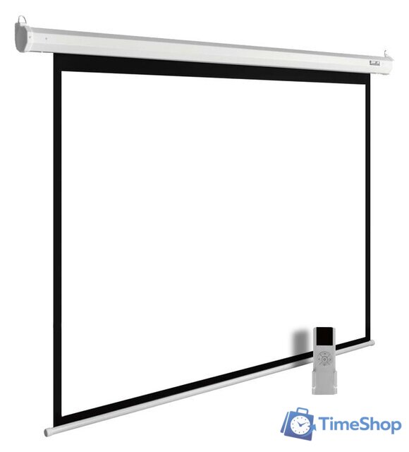 Проекционный экран CACTUS MotoExpert 300x188 CS-PSME-300x188-WT - Изображение №2 — Интернет-магазин Time-Shop