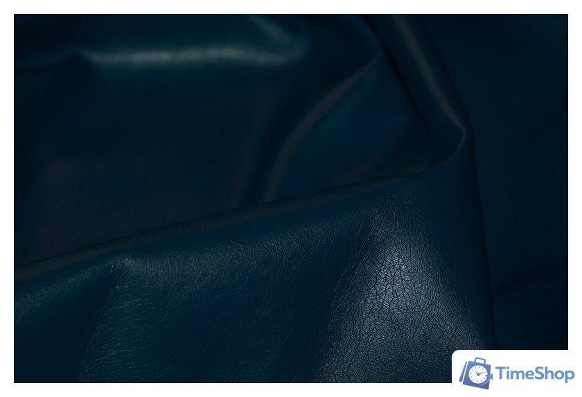 Диван Brioli Руди трехместный (экокожа, L18 синий) - Изображение №2 — Интернет-магазин Time-Shop