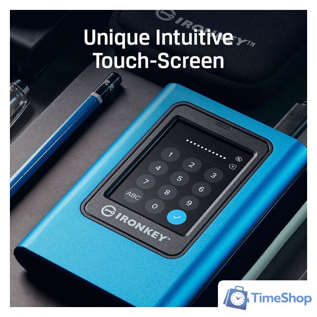 Внешний накопитель Kingston IronKey Vault Privacy 80 1920GB IKVP80ES/1920G - Изображение №7 — Интернет-магазин Time-Shop