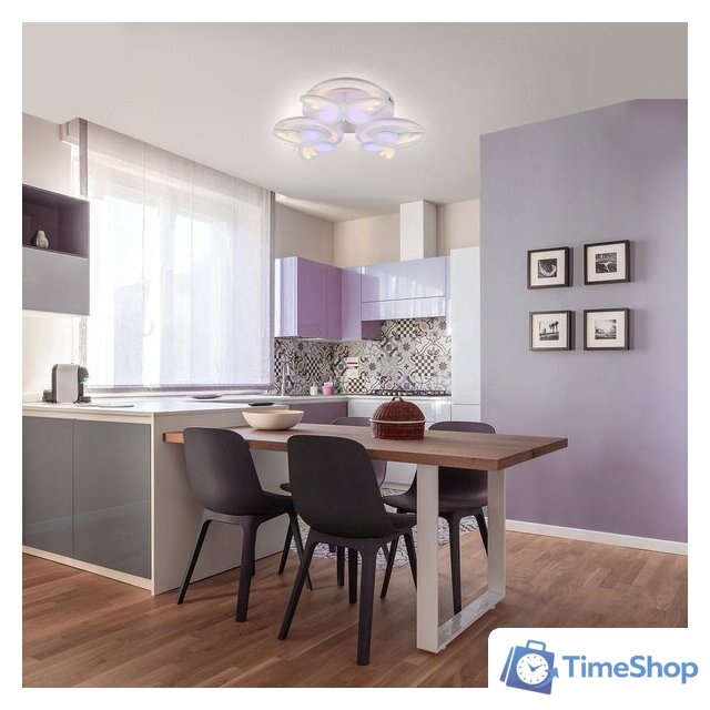 Припотолочная люстра Escada 10272/6LED (белый) - Изображение №3 — Интернет-магазин Time-Shop