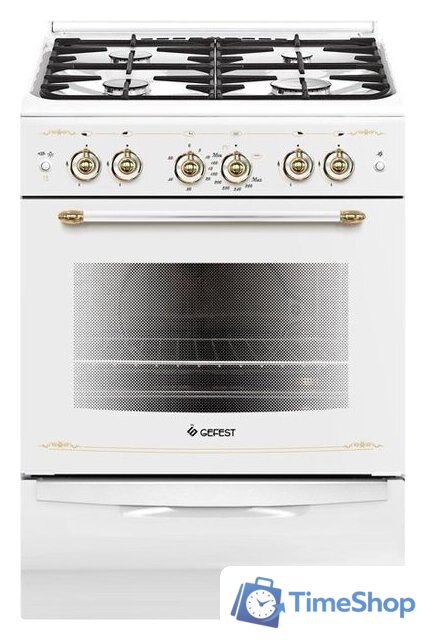 Кухонная плита GEFEST 6100-02 0181 (чугунные решетки) - Изображение №1 — Интернет-магазин Time-Shop