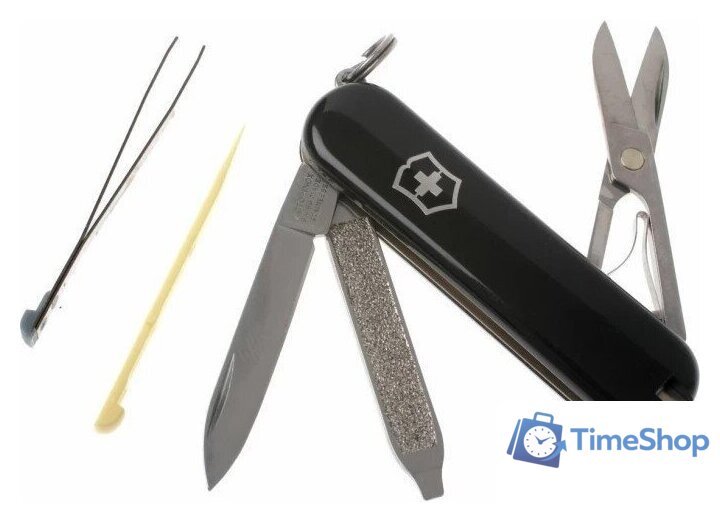 Нож-брелок Victorinox Classic SD 0.6223.3G - Изображение №6 — Интернет-магазин Time-Shop
