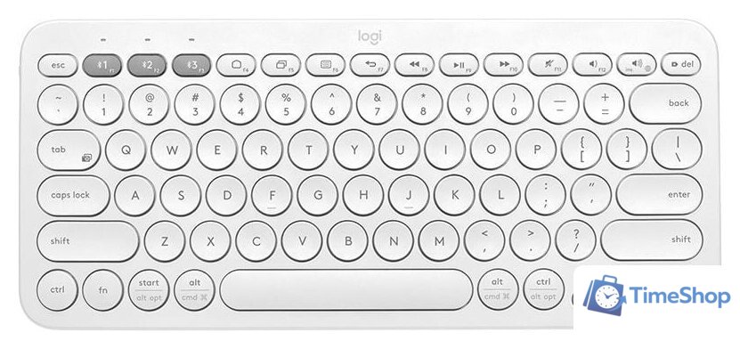 Клавиатура Logitech Multi-Device K380 Bluetooth 920-009589 (белый) - Изображение №1 — Интернет-магазин Time-Shop