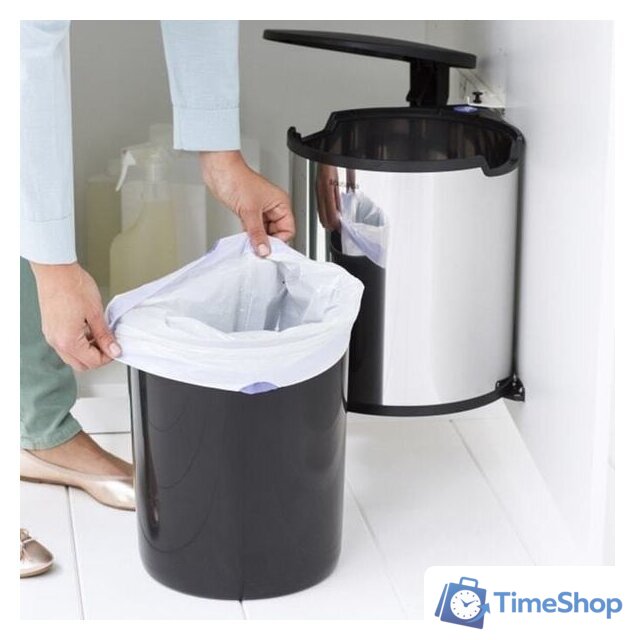 Мусорное ведро Brabantia Built in Bin 15 л (белый) - Изображение №6 — Интернет-магазин Time-Shop