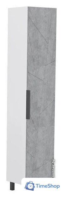  Volna Шкаф-пенал Twing 40 бетон - Изображение №1 — Интернет-магазин Time-Shop