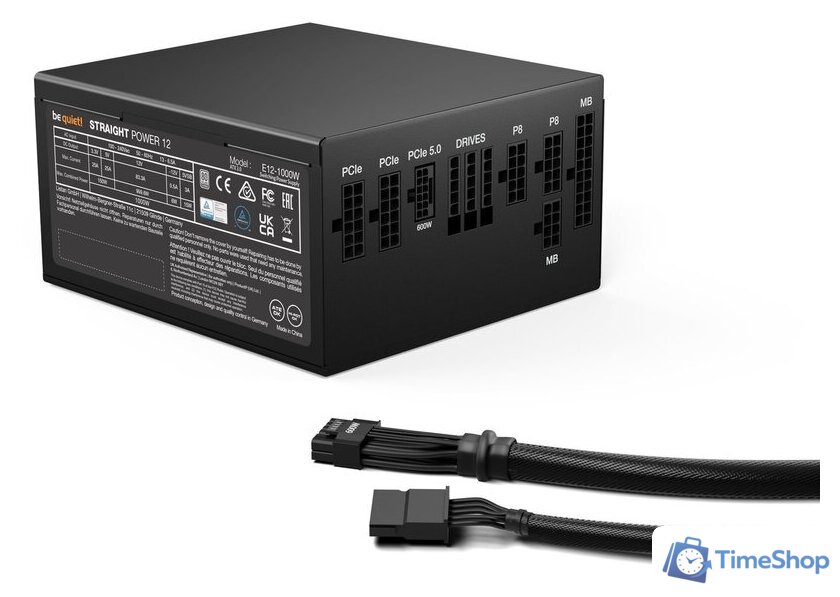 Блок питания be quiet! Straight Power 12 1000W BN338 - Изображение №7 — Интернет-магазин Time-Shop