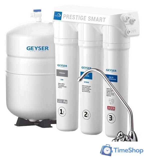 Система обратного осмоса Гейзер Престиж Смарт обратный осмос (бак 12 л) - Изображение №1 — Интернет-магазин Time-Shop